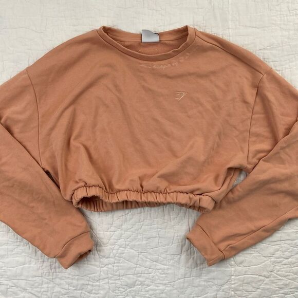 Gymshark WHITNEY CROPPED PULLOVER size Small - Picture 1 of 8